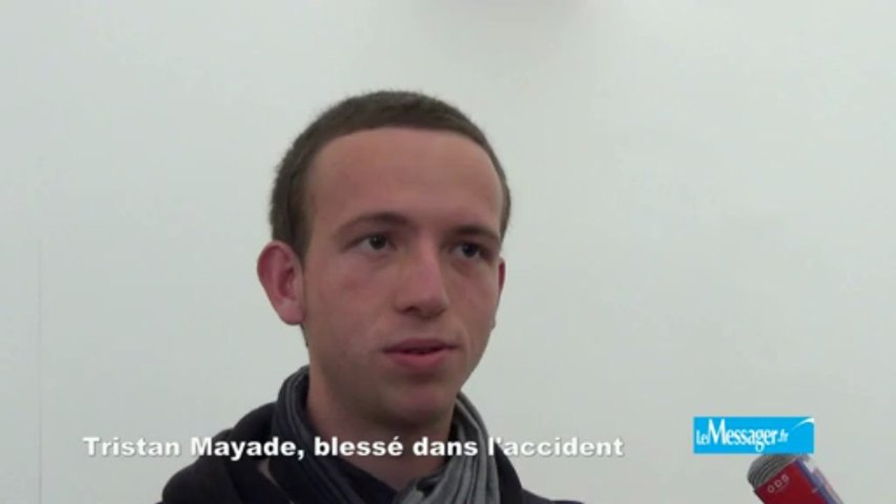 Drame d'Allinges : Tristan Mayade, élève blessé dans le car témoigne