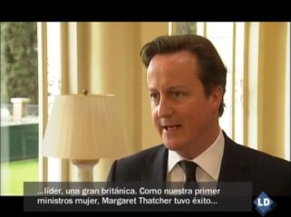 Cameron: "Margaret Thatcher salvó nuestro país"