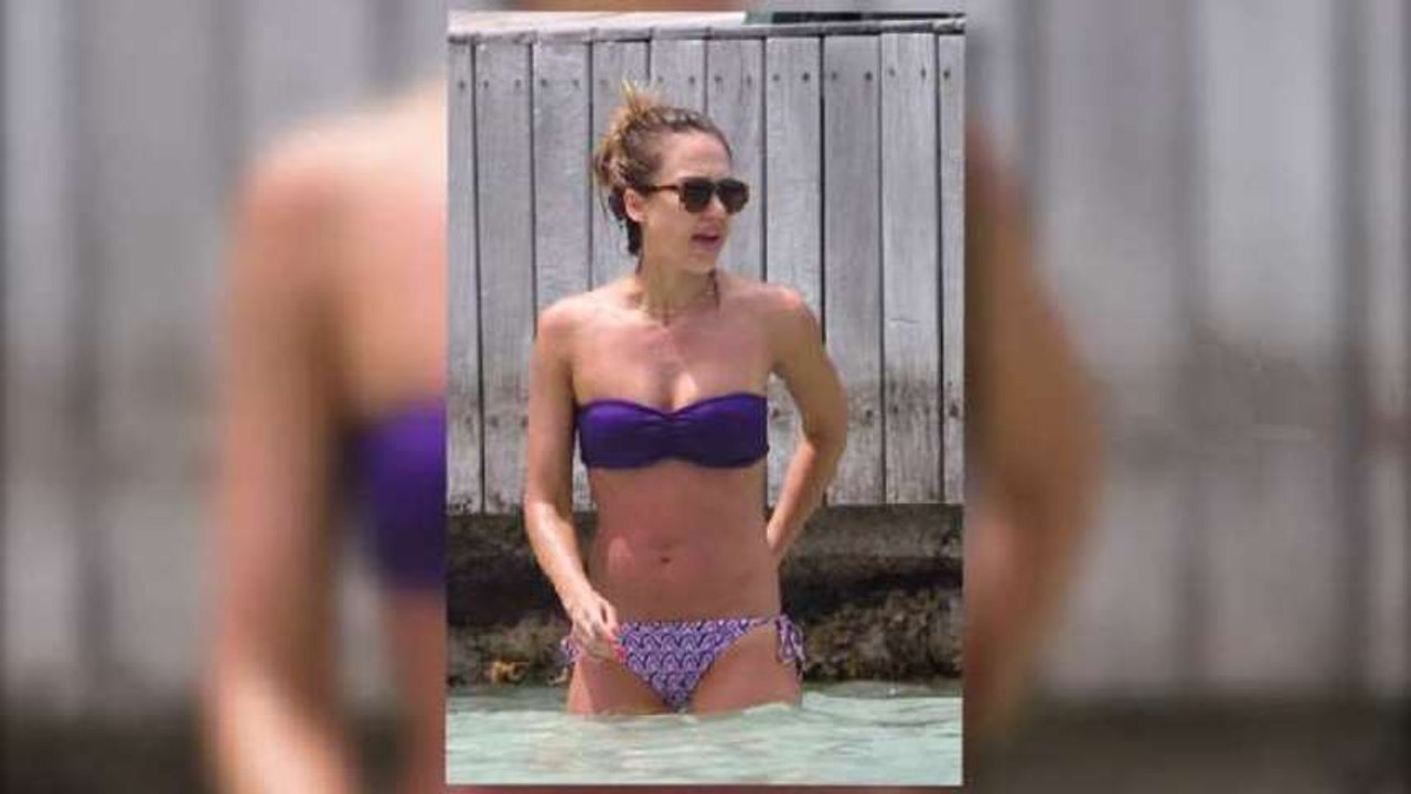 Jessica Alba Bikini-Clad in St. Barts