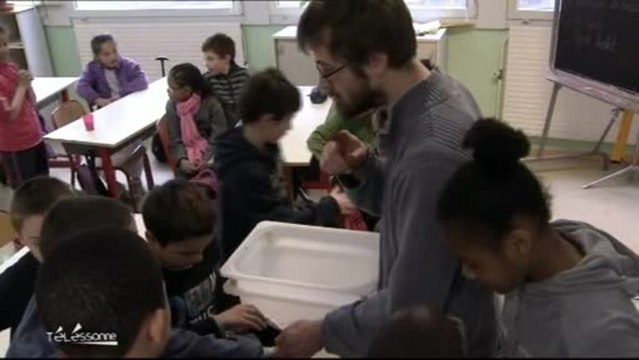 Ecologie : La fabrication du composte (Les Ulis)