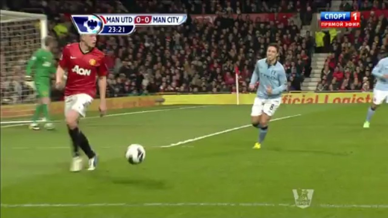 GOOL-LIVE.AT.UA Чемпионат Англии 2012-13 / 32-й тур / Манчестер Юнайтед — Манчестер Сити