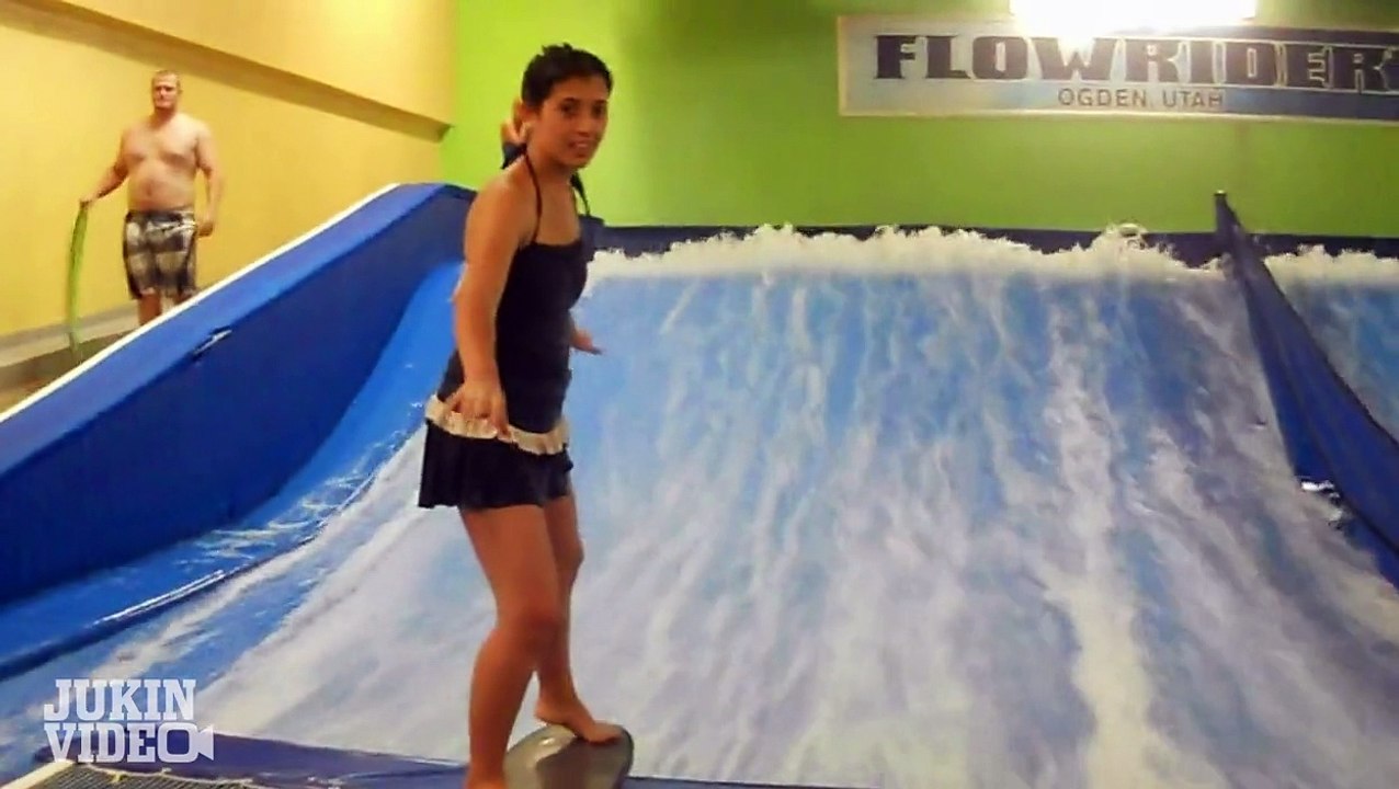 Indoor Surfing Wipeout