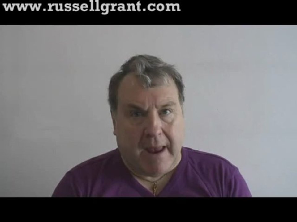 Russell Grant Video Horoscope Aries April Tuesday 9th 2013 www.russellgrant.com