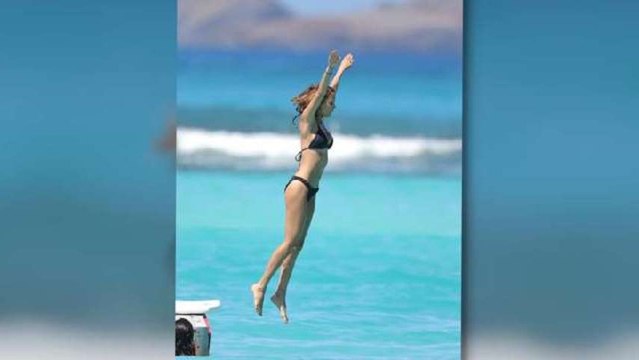 Nicole Richie's Tiny Bikini in St. Barts