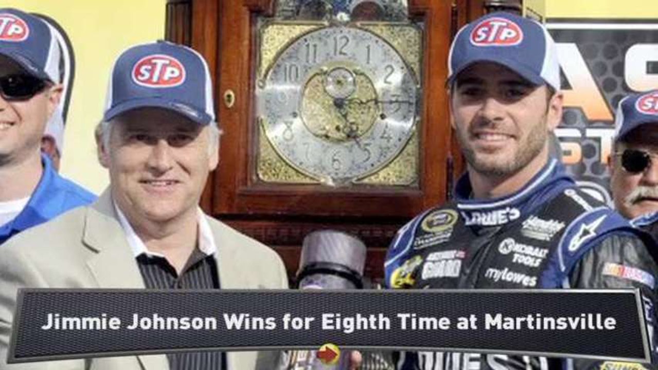 Jimmie Johnson Wins, Danica Impresses