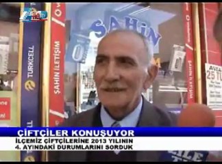 ZİLELİ ÇİFTÇİLERİN NİSAN 2013 DURUMLARI