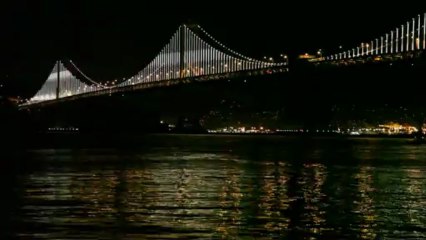 SF Bay Bridge Animated LED Light Display
