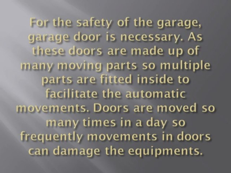 Get the best garage door repair service from a reliable company