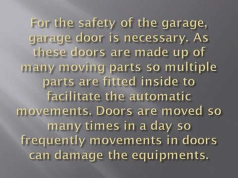 Get the best garage door repair service from a reliable company