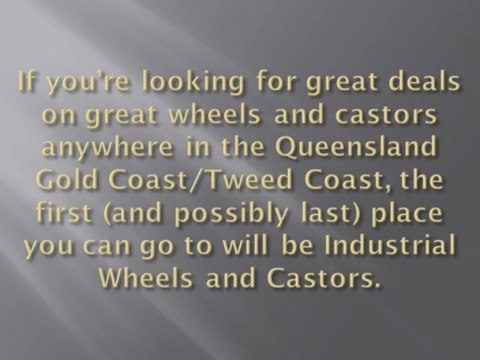 Where to Find Great Wheels and Castors