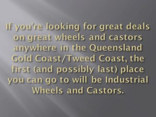 Where to Find Great Wheels and Castors