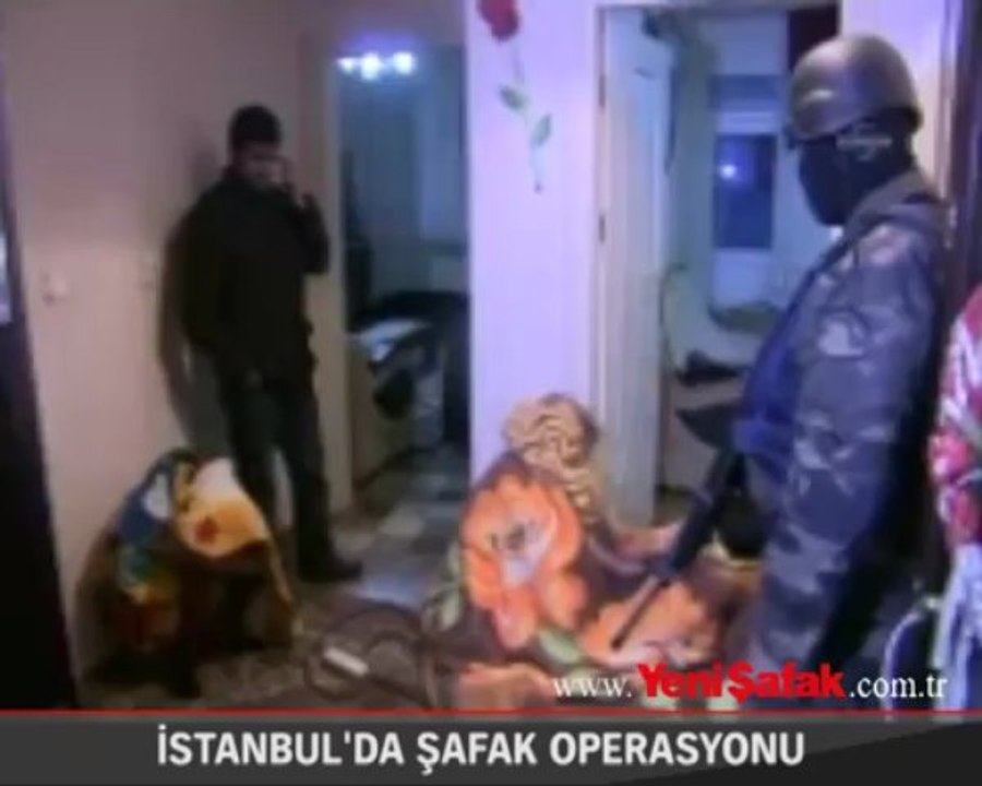 İstanbul'da helikopterli narkotik baskını