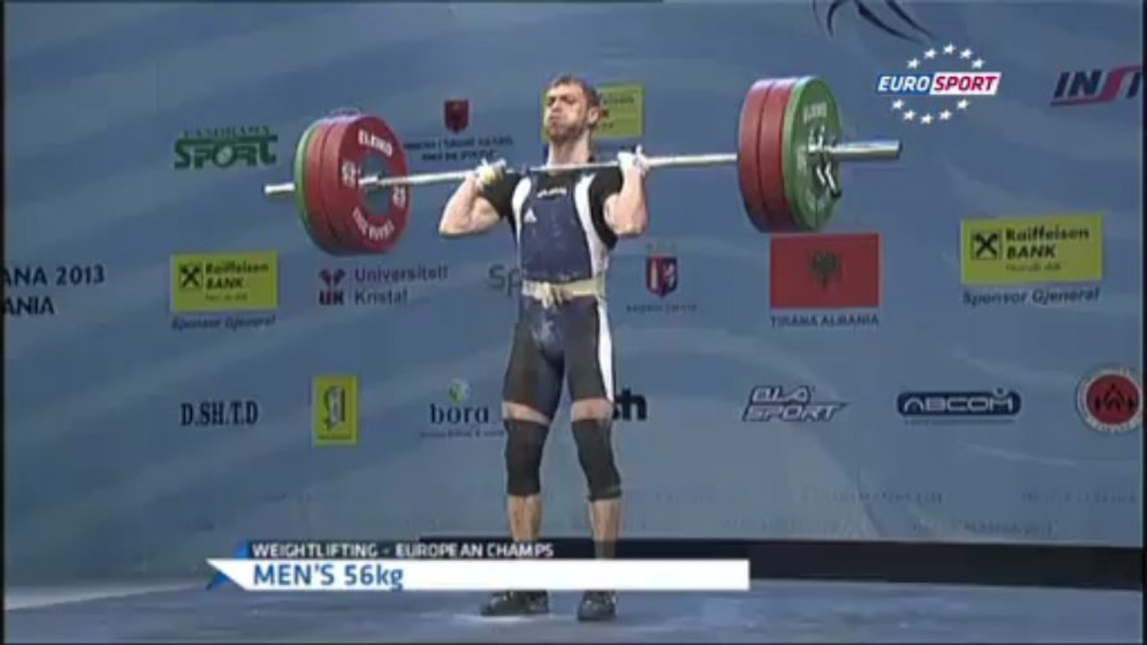 Weightlifting European Champs - Men's 56kg and Women's 48kg