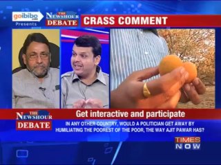 The Newshour Debate: Should Ajit Pawar be forgiven for his 'joke' on the poor? (Part 1 of 2)