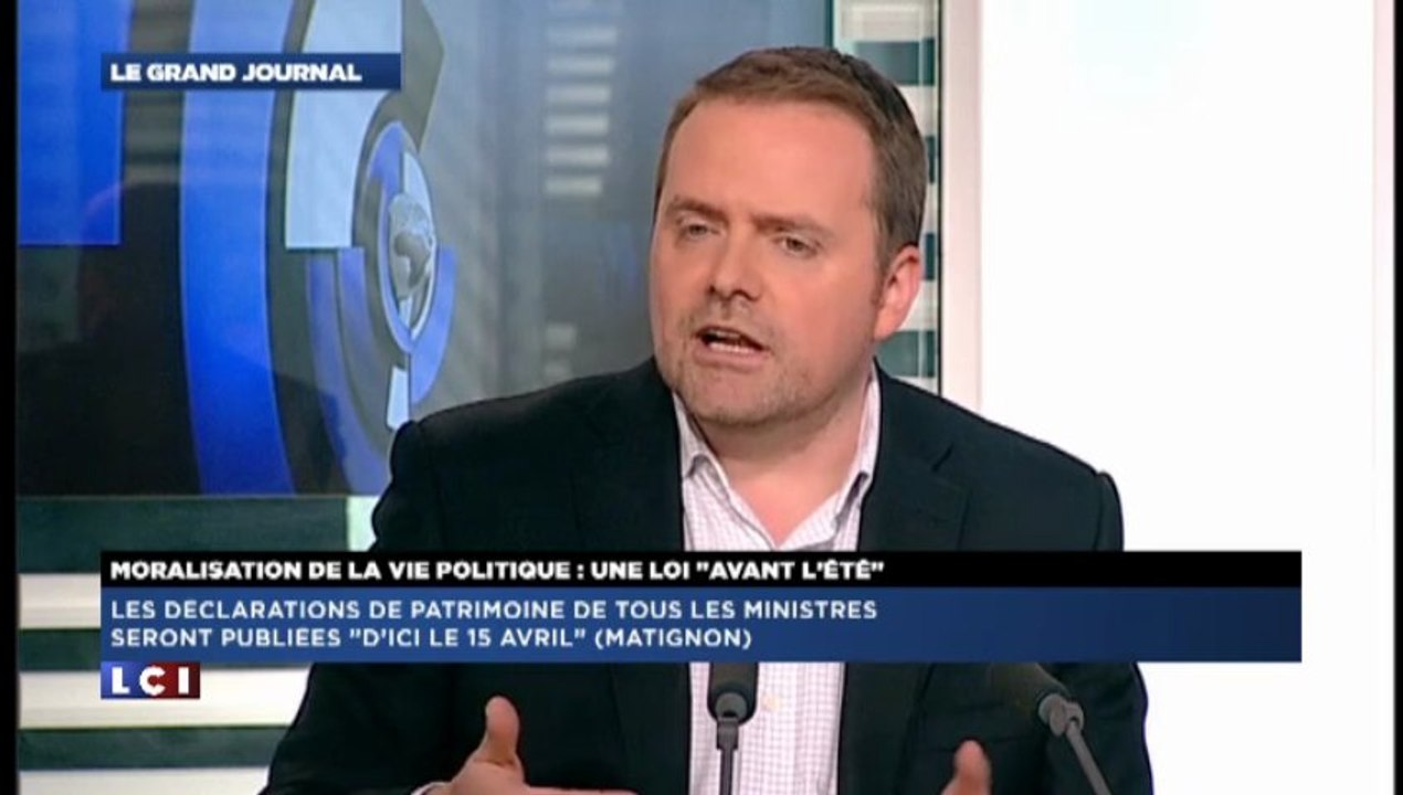 Bastien Millot invité du Grand Journal de LCI - 08/04/13