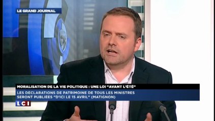 Bastien Millot invité du Grand Journal de LCI - 08/04/13