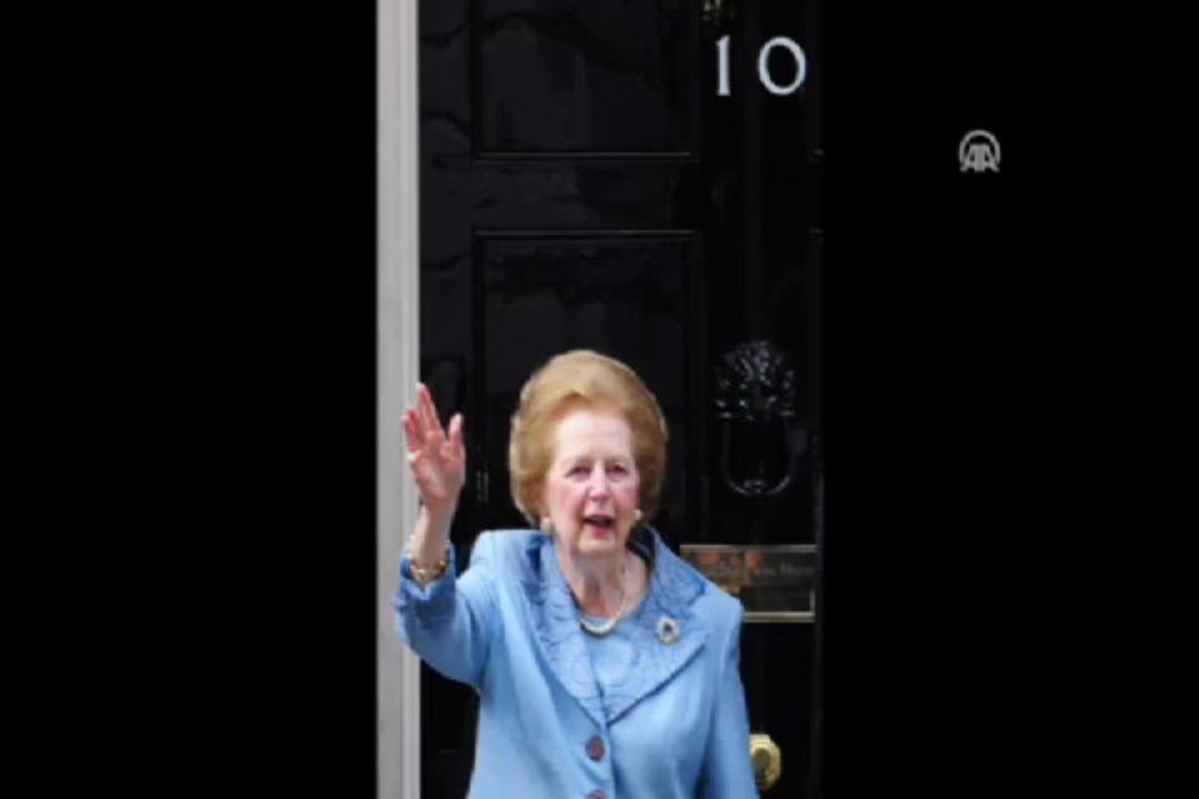 Thatcher'in evine ziyaretçi akını