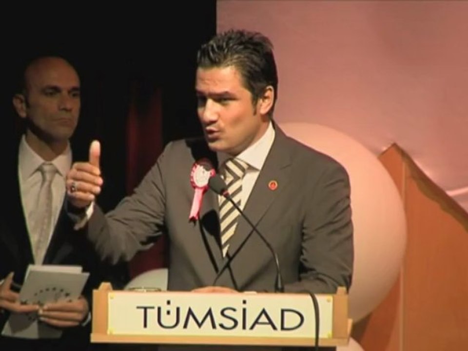 TÜMSİAD Bingöl Şube Başkanı İbrahim Alimoğlu açılış konuşması