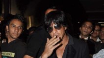 Shahrukh Khan Returns From TOIFA Awards 2013 !