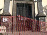 Napoli - Crollo di Chiaia, chiesa sotto sequestro (08.04.13)