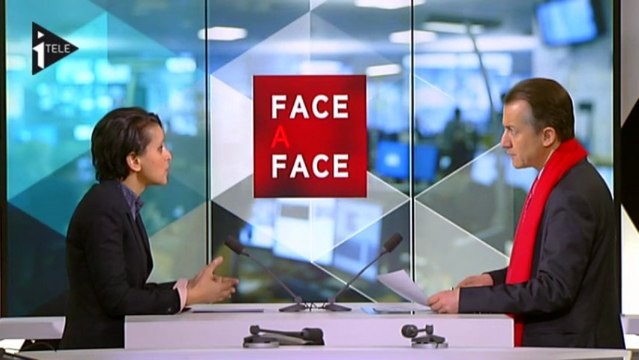 Najat Vallaud-Belkacem invitée de Christophe Barbier sur I>Télé