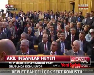 Devlet Bahçeli çok sert konuştu