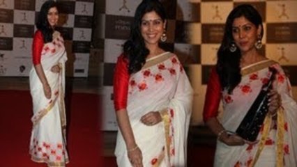 Sakshi Tanwar In Sari @ Loreal Femina Women Awards 2013 !