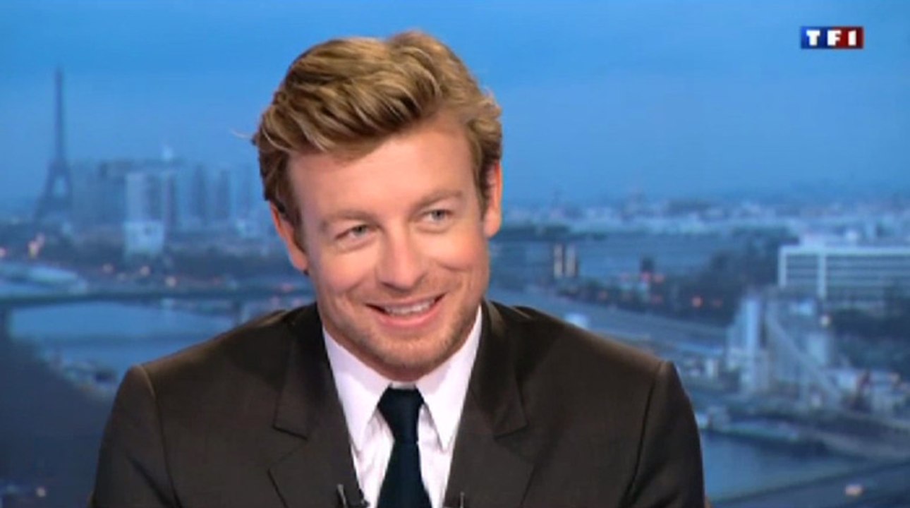 Le Zapping de Closer.fr : Simon Baker, le "Mentalist", au JT de TF1