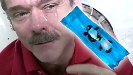 Astronaut Shows Us What Happens When You Cry in Space