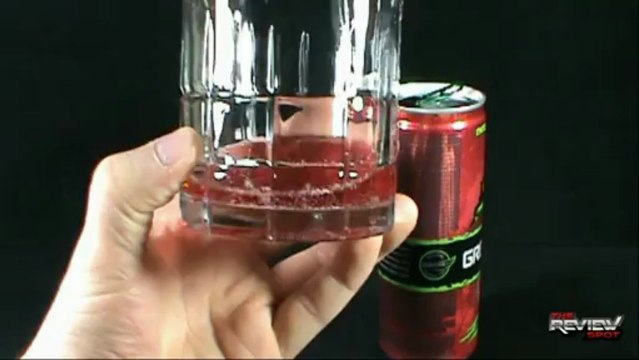 Random Spot - Green-up Cranberry Energy Drink