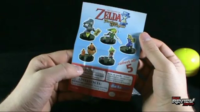 Collectible Spot - Gacha Tomy The Legend of Zelda Phantom Hourglass Buildable Figures