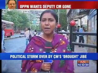 Ajit Pawar's crass comment, forced apology