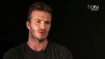 David Beckham : "Contre le FC Barcelone, c'est une bataille"