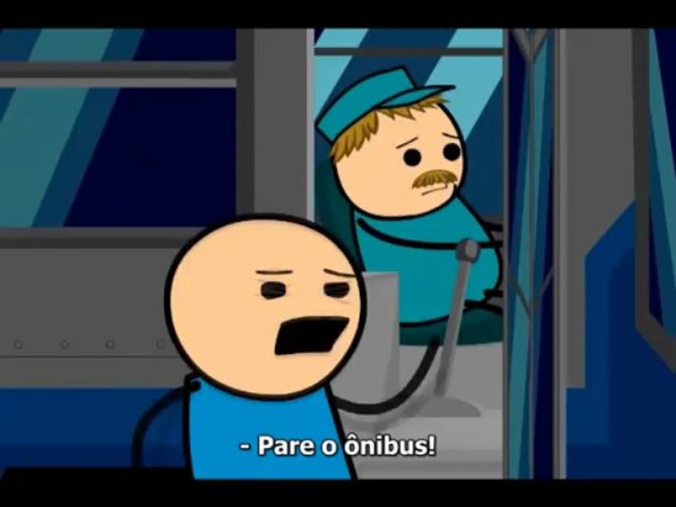 Falas - Motorista do Ônibus - Cyanide and Happiness