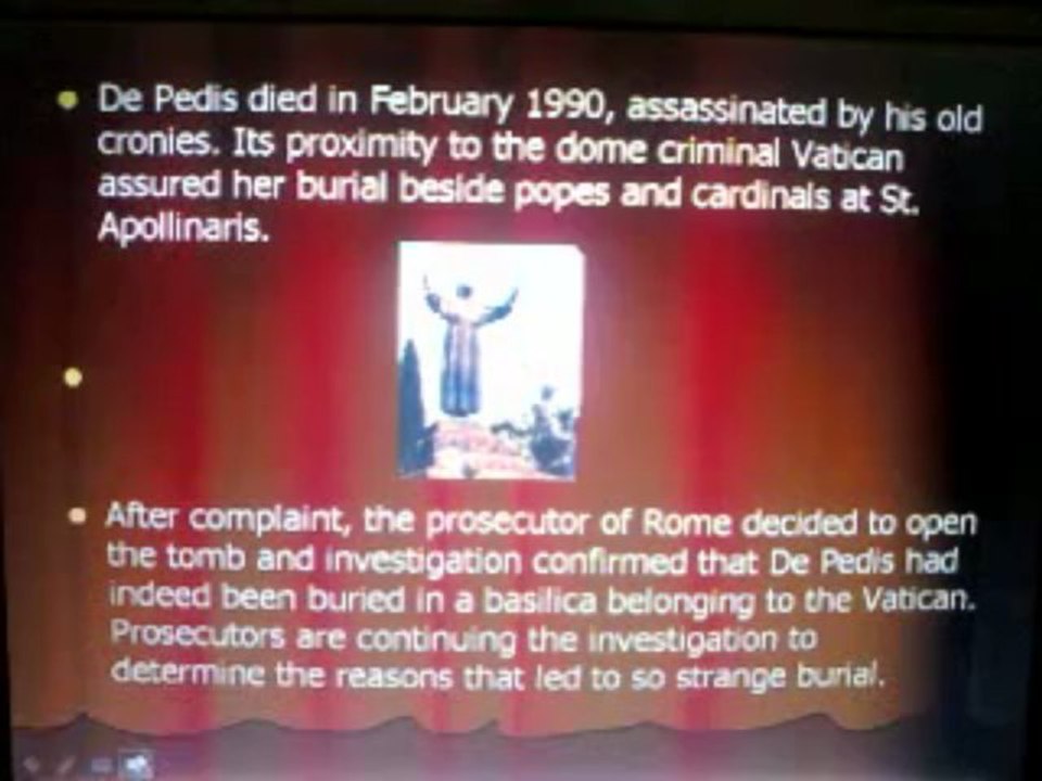 VATICAN AND ITALIAN MAFIA - PART 3/4 - BY VALDEMIR MOTA DE MENEZES