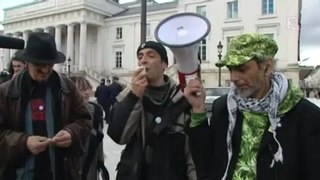 Manifestation Cannabis Social Club Français- Soutiens Dominique Broc