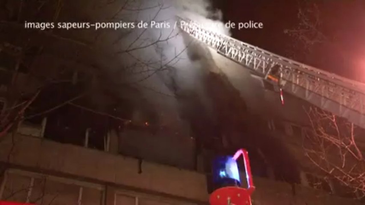 Incendie à Gennevilliers
