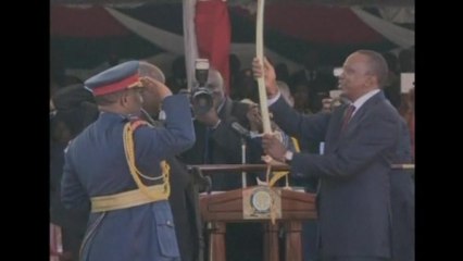 Kenya's new president takes oath