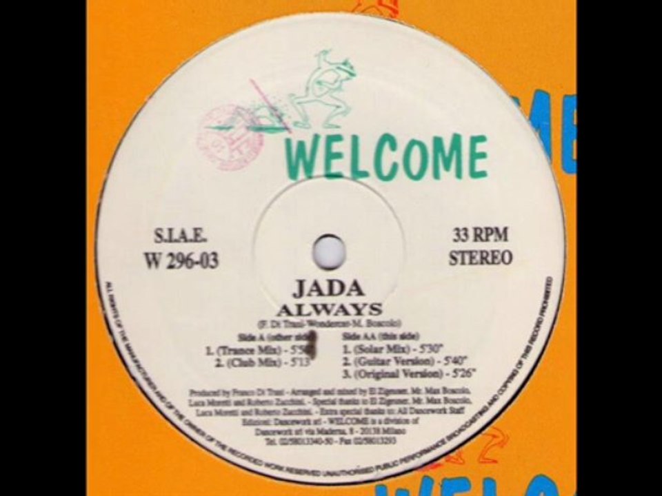 Jada - Always (Trance Mix)