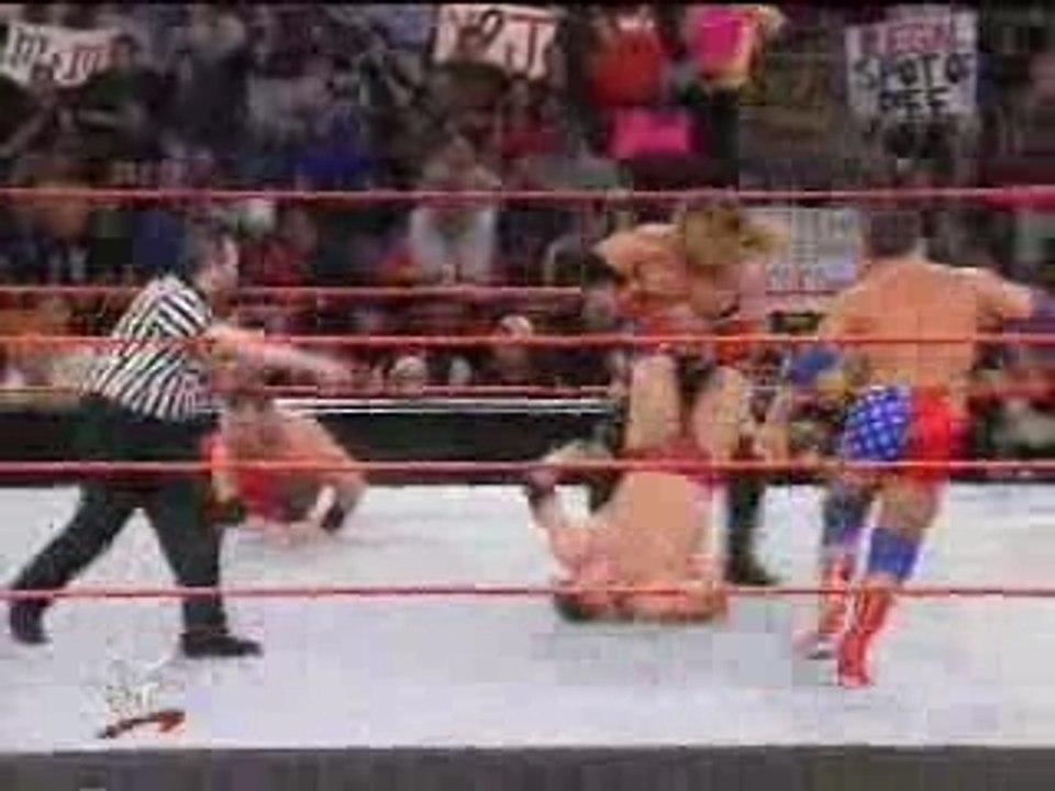 Jericho&BenoitvsAngle&Regal[Submission]