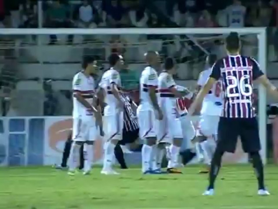 Botafogo SP 1x3 São Paulo   MELHORES MOMENTOS   Paulistão 2013   07042013