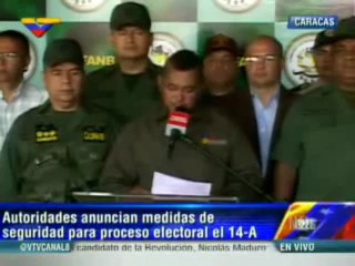 125 mil funcionarios se desplegarán para resguardar elecciones presidenciales