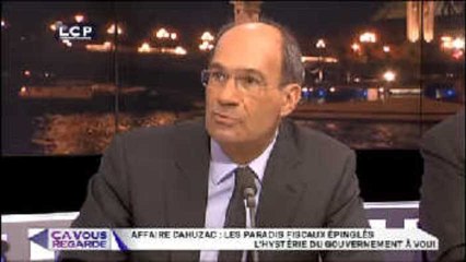 "M. Montebourg est une honte pour la France, il n'a rien de respectable" (Eric Woerth)
