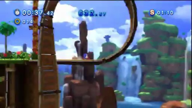 Sonic Generations - Green Hill Acte 1 - Défi 5 : Défi à grande vitesse