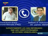 Presentan video de conversación de mercenarios salvadoreños relacionados con Capriles