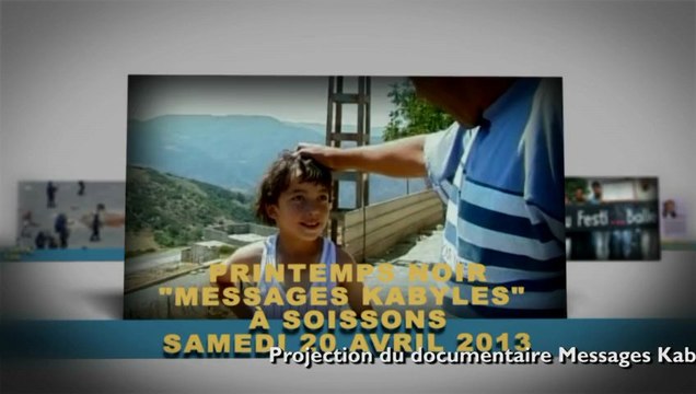 PRINTEMPS NOIR MESSAGES KABYLES À SOISSONS - SAMEDI 20 AVRIL 2013