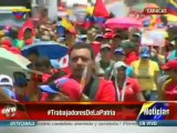 Trabajadores de la Patria marchan en apoyo al candidato Nicolás Maduro