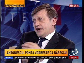 Crin Antonescu: PRESEDINTE TOLERAT AL UNEI ROMANII IN GENUNCHI NU VREAU SA FIU!
