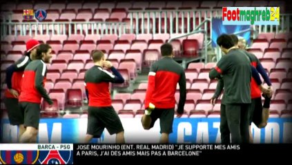 FC Barcelone vs PSG  avant match