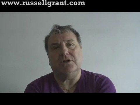 Russell Grant Video Horoscope Aquarius April Wednesday 10th 2013 russellgrant.com